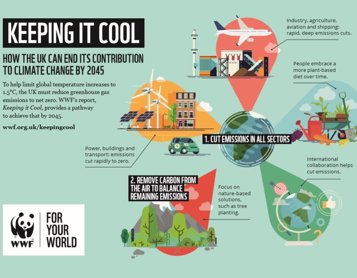 HOW THE UK CAN END ITS CONTIRBUTION TO CLIMATE CHANGE BY 2045 WWF